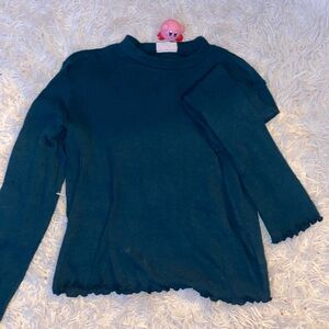 Bluish green long sleeve! Very, very soft :)
